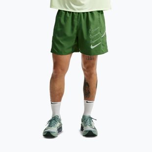 Vyriški bėgimo šortai Nike Miler forest green