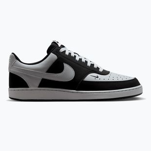 Vyriški batai Nike Court Vision Low black/light smoke grey/sail/light smoke grey