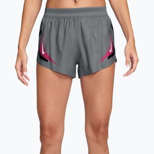 Moteriški bėgimo šortai Nike AeroSwift iron grey/white