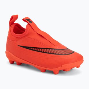 Vaikiški futbolo bateliai Nike Jr. Mercurial Vapor 17 Club PS bright crimson/blur