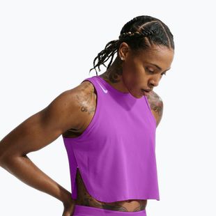 Moteriški bėgimo marškinėliai Nike AeroSwift Dri-Fit ADV vivid purple/purple pulse