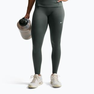 Moteriškos tamprės Nike One Seamless Front High-Waisted camo green/white
