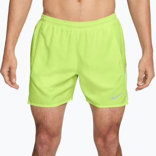 Vyriški šortai Nike Miler Dri-Fit Brief Lined 5" light lemon twist