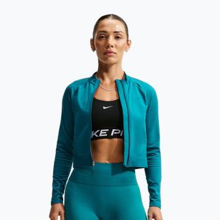 Moteriškos tamprės Nike Pro Seamless High-Waisted 7/8 bright spruce