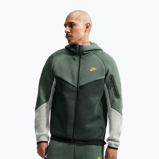 Vyriškas džemperis Nike Tech Windrunner Full Zip camo green/black spruce/chrome yellow