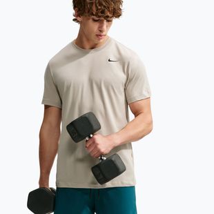 Vyriški marškinėliai Nike Dri-FIT cream li/black