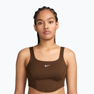 Sportinė liemenėlė moterims Nike One cacao wow