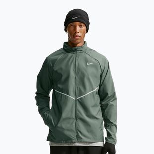 Vyriška bėgimo striukė Nike Miler Repel UV camo green/camo green