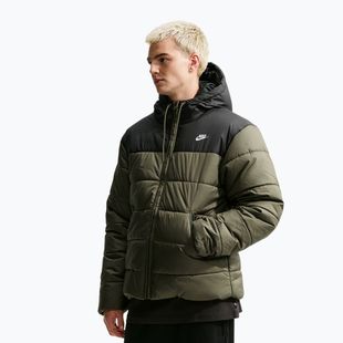 Vyriška pašiltinta striukė Nike Sportswear PrimaLoft® medium olive/black/white