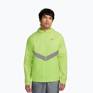 Vyriška bėgimo striukė Nike Miler Therma-Fit Repel Winterized light lemon twist/black