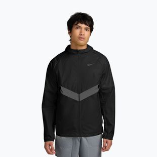 Vyriška bėgimo striukė Nike Miler Therma-Fit Repel Winterized black/black