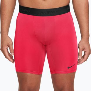 Vyriški treniruočių šortai Nike Pro Dri-Fit Fitness Long laser crimson/black