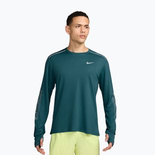 Vyriški bėgimo marškinėliai su ilgomis rankovėmis  Nike Miler bright spruce