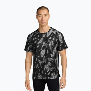 Vyriški bėgimo marškinėliai Nike Miler Dri-Fit UV black