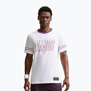 Vyriški marškinėliai Nike Court Dri-FIT Cotton white