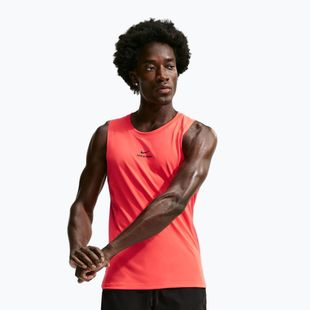 Vyriški treniruočių marškinėliai Nike Pro Training Dri-Fit laser crimson/black