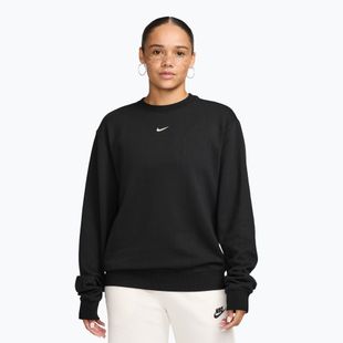 Moteriškas džemperis Nike Studio Fleece Lightweight total black/sail