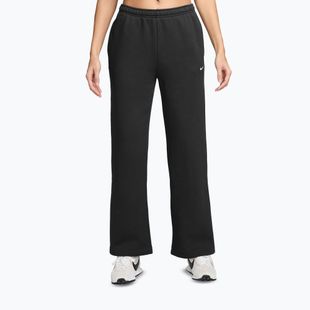 Moteriškos kelnės Nike Studio Fleece total black/sail