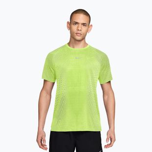 Vyriški bėgimo marškinėliai Nike Stride Aero-FIT light lemon twist
