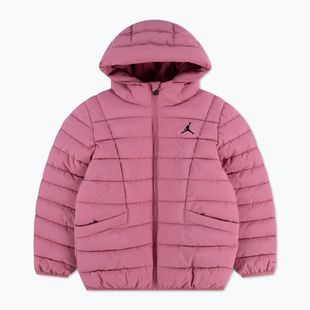 Vaikiška striukė Jordan Midweight Puffer W/Pipping desert berry