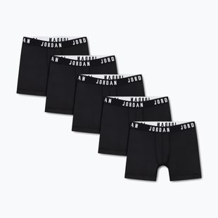 Vyriškos Nike Jordan Poly 5 vnt. juodos spalvos bokserinės kelnaitės