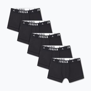 Vyriškos Nike Jordan Cotton Trunk bokserinės kelnaitės, 5 vnt., juodos spalvos