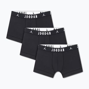 Vyriškos Nike Jordan Flight Cotton Trunk bokserinės kelnaitės, 3 vnt., juodos spalvos