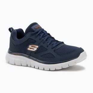 Vyriški batai SKECHERS Burns Agoura tamsiai mėlyni/oranžiniai