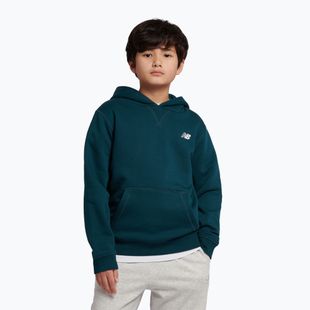 Vaikiškas džemperis New Balance Brush Back Small Logo Hoodie medusa green