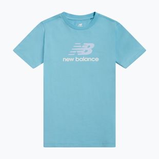 Vaikiški marškinėliai New Balance Jersey Stacked Logo Tee taffy blue
