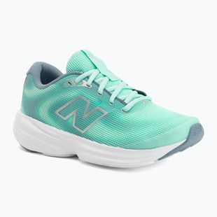 Moteriški bėgimo batai New Balance 411's V4 bright mint/zinc blue/silver metallic