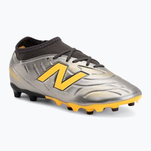 Vaikiški futbolo bateliai New Balance Tekela Team V5 FG harbor grey/black cement