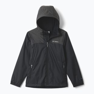 Vaikiška lietaus striukė Columbia Rainy Trails III Fleece Lined black