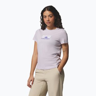 Moteriški marškinėliai Columbia Ruby Springs Graphic Fitted lavender pearl/brandrise