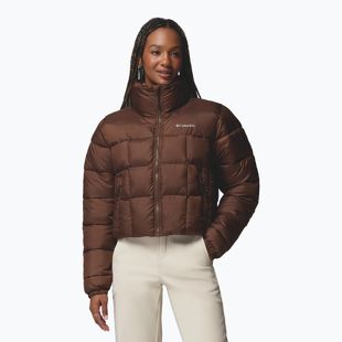 Moteriška šilta striukė Columbia Puffect III Cropped tobacco