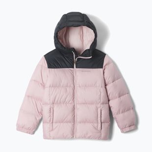 Šilta striukė vaikams Columbia Puffect Hooded Mineral Pink/Black