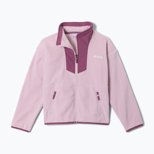 Vaikiškas flisinis džemperis Columbia Sequoia Grove Full Zip Fleece mineral pink/antique mauve