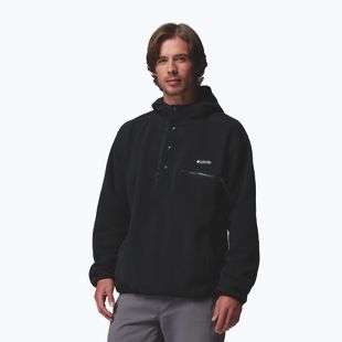 Vyriškas flisinis džemperis Columbia Helvetia II Hoodie Black