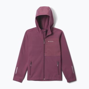 Vaikiška softshell striukė Columbia Ascender Hooded Softshell antique mauve