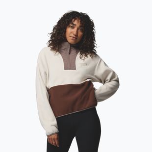 Moteriškas flisinis džemperis Columbia Sequoia Grove II Half Zip Fleece dark stone/tobacco/iron