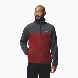 Vyriškas flisinis džemperis Columbia Steens Mountain Full Zip 2.0 Shark/Red Oxide