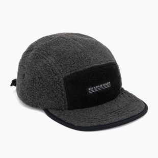 Kepurė su snapeliu Columbia Creek Side Thermal 5 Panel charcoal heather fleece/black ripstop