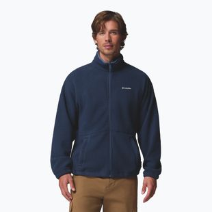 Vyriškas flisinis džemperis Columbia Timber Crest MTR Fleece Full Zip collegiate navy