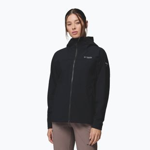 Moteriška softshell striukė Columbia Tennen Mountain Hooded Softshell black
