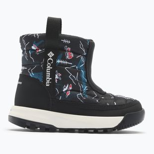 Vaikiški sniego batai Columbia Youth Snowtrot Mid Black/Black Mountopia