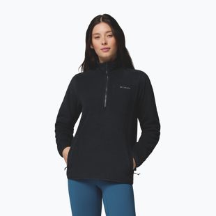 Moteriškas flisinis džemperis Columbia Pacific Arch 200 Half Zip Fleece Black