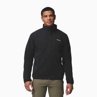 Vyriškas flisinis džemperis Columbia Sequoia Grove II Full Zip Fleece black