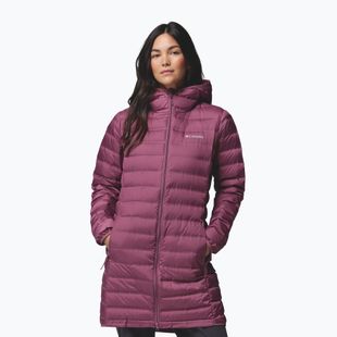 Moteriška pūsta striukė Columbia Lake 22 II Down Long Hooded antique mauve