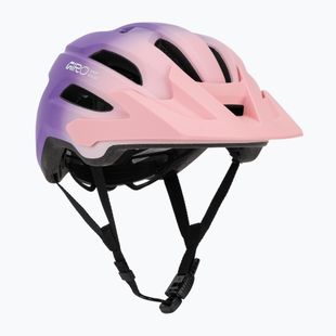 Vaikiškas dviračio šalmas Giro Fixture II MIPS matte light pink/purple fade