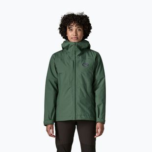 Moteriškas lietaus paltas Patagonia Insulated Boulder Fork Rain canopy green